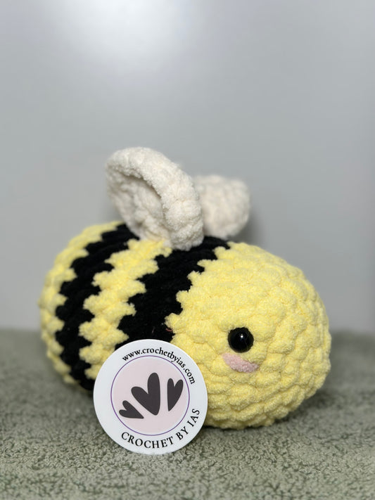 Handmade Mini Crochet Bumble Bee Amigurumi Plushy