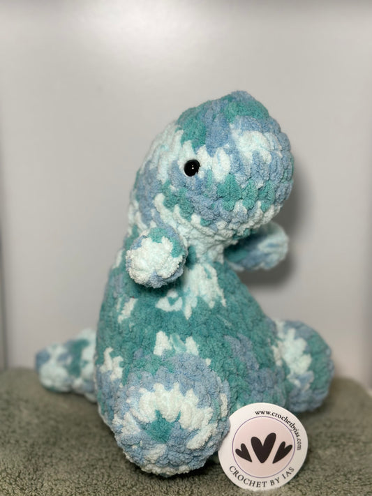 Handmade Crochet Chubby T-Rex Dino Plushies