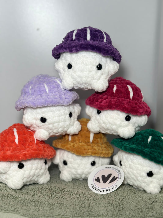 Crochet Mushroom Boys Handmade Amigurumi Plushies