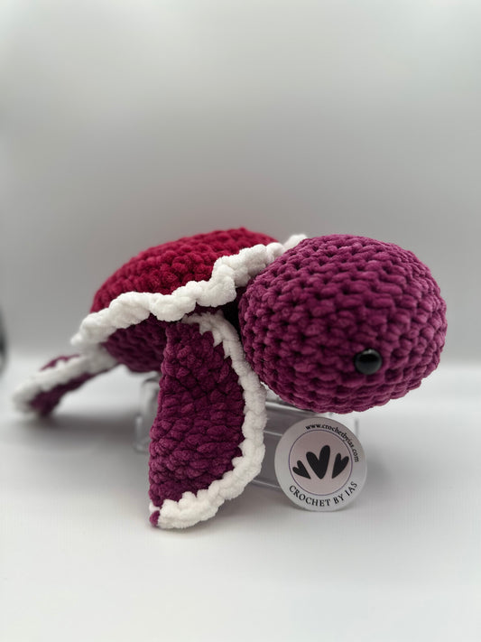 Chunky Sea Turtle Crochet Handmade Amigurumi Plushy